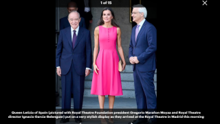 Queen Letizia of Spain Looks Stunning at a NATO Summit
