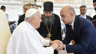 Former Caretaker Minister Vassil Grudev Has Attended a Meeting with Pope Francis